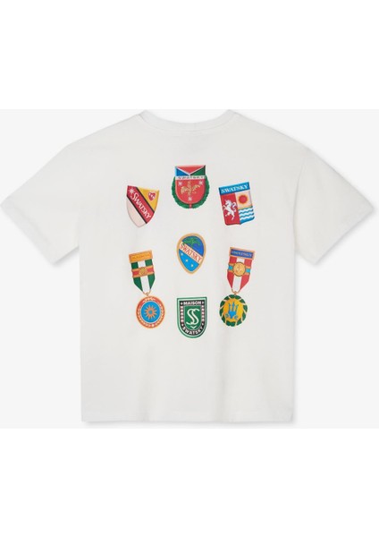 Bg Store Erkek Çocuk Beyaz Tshirt