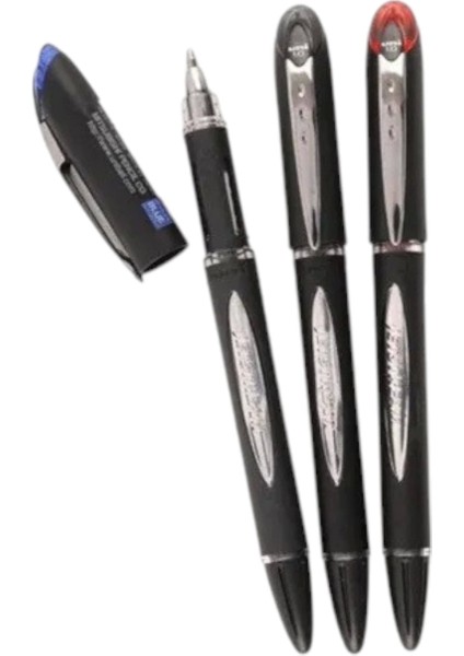Uniball Jetstream ( 1.0 ) Mekanik Hızlı Yazı Kalemi Mavi-Kırmızı Siyah ( Üç Adet )