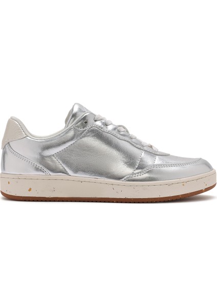 Acbc x Derimod Kadın Gri Metalik Bağcıklı Sneaker 25SFD4353SM