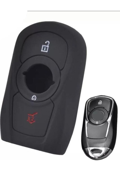 Opel Astra K Insignia Grand Silikon Anahtar Koruma Kılıfı Sustasız Anahtarsız Çalıştırma Modeli