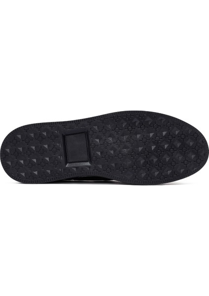Erkek Siyah Püsküllü Süet Deri Casual Loafer 25SFD681110
