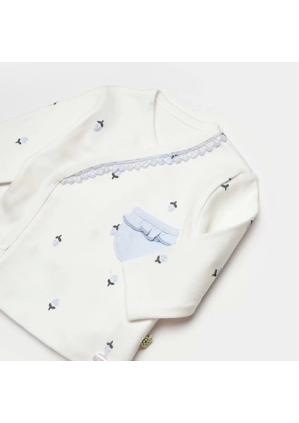 Love Floral 3 Parça Zıbın Seti Ekru Lila indirimleri