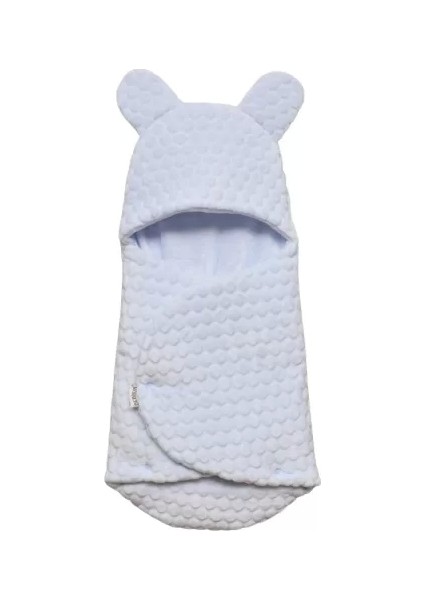 Kabartmalı Velboa Kundak Mavi