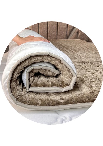 Tavşantüyü Yatak Pedi & Ortopedik Yatak Şiltesi – 6 cm Yükseklik, Yumuşak ve Konforlu fırsatları