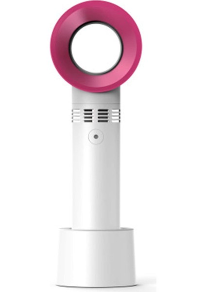 Taşınabilir Bladeless El Fanı USB Şarj Edilebilir Mini Soğutucu Fanı Hava Soğutucu Fan 3 Kademeli