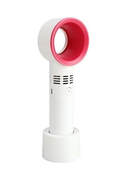 Taşınabilir Bladeless El Fanı USB Şarj Edilebilir Mini Soğutucu Fanı Hava Soğutucu Fan 3 Kademeli
