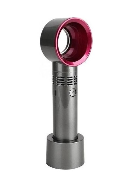 Taşınabilir Bladeless El Fanı USB Şarj Edilebilir Mini Soğutucu Fanı Hava Soğutucu Fan 3 Kademeli