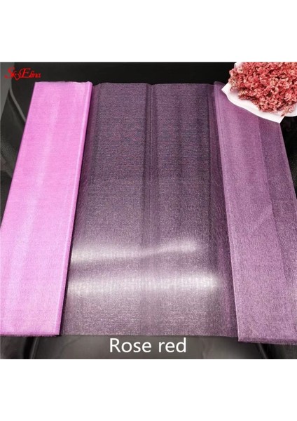 Kristal Tül Gelin Damat Bohça Tülü Parti Süsleme Tülü Bohça Süsü Paket Süsü 1x3 Metre Boyutunda