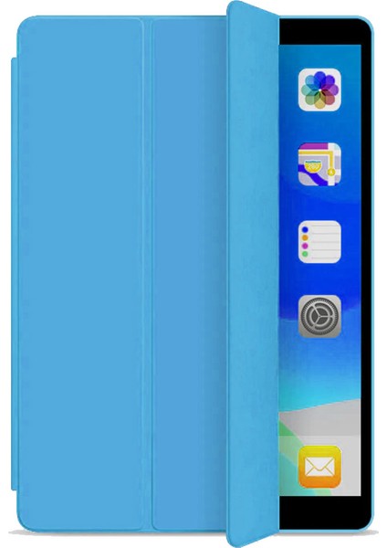 Apple iPad 5 ve 6 Nesil Uyumlu Smart Cover Tablet Kılıfı Ekran Koruyucu Kalem Set modelleri