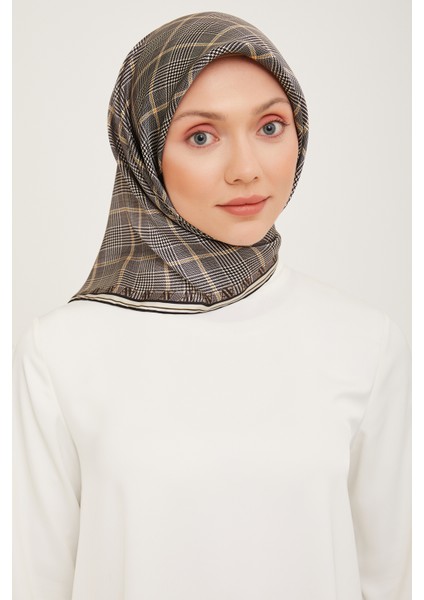 Nostalji Serisi Twill Ipek Eşarp 9029D-02