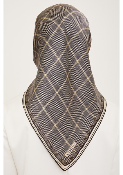 Nostalji Serisi Twill Ipek Eşarp 9029D-02