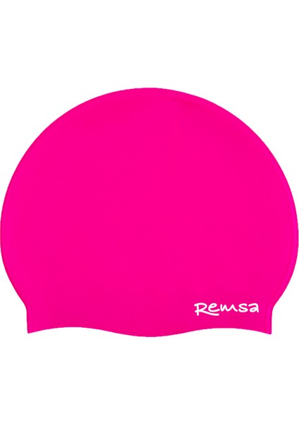 Remsa Silikon Havuz Deniz Yüzücü Bone Rsb-01 Neon Pembe