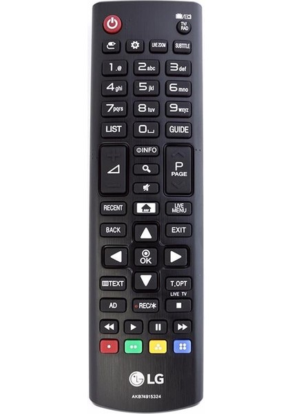 Lg Lcd Tv Kumandası - Info Tuşlu