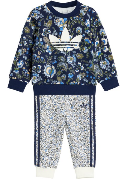 Originals JY3019 adidas Originals X Liberty London Crew Set Kids modelleri