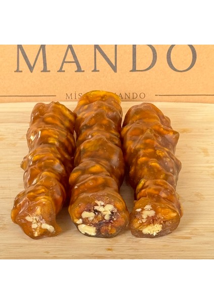 Çift(Duble) Cevizli Maraş Sucuk(Orcik) 500 gr