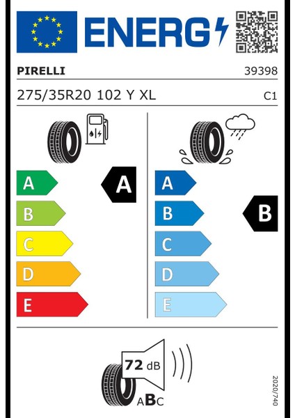 275/35 R20 102Y Xl P-Zero Pz4 Sc * Mo Oto Yaz Lastiği (Üretim Yılı:2025) fiyatları