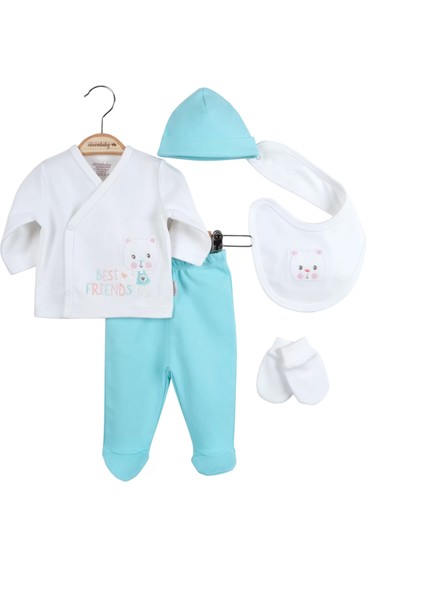 Best Friedens 5'li Zıbın Set Mint Yeşili