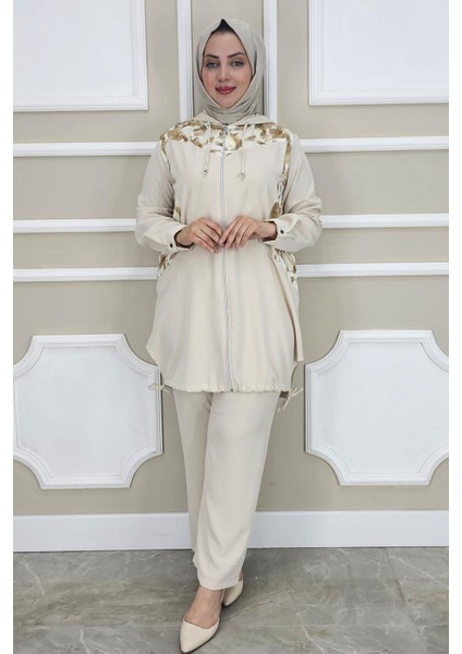 Kadın Kombin Detaylı Tesettür Takım modelleri