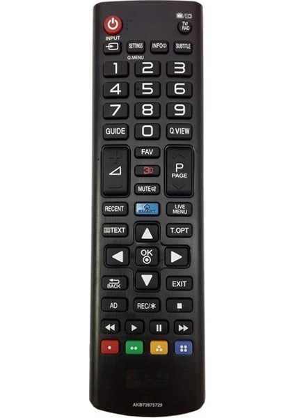 Lg LCD Tv Kumandası - Recent Tuşlu
