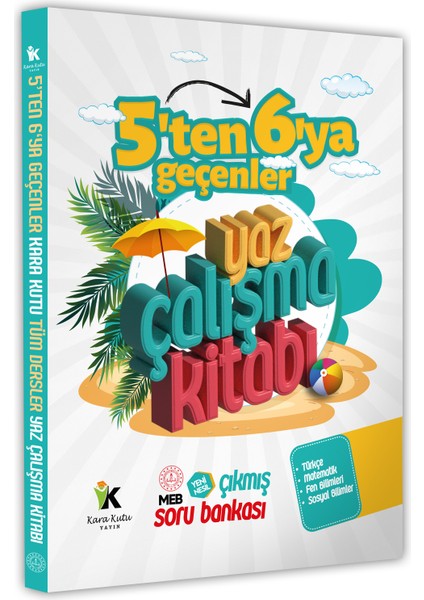 2026 Meb 5’ten 6’ya Geçenler Için Tüm Dersler Yaz Çalışma Kitabı Dijital Çözümlü Soru Bankası