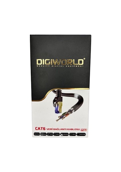 Cat-6 Verı Kablosu 2m. Pro