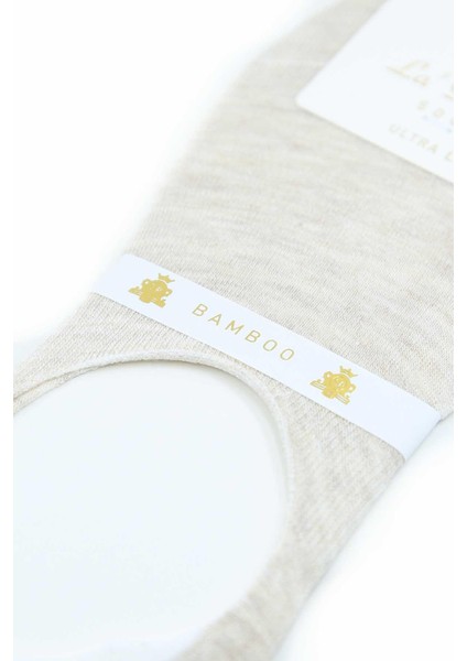 Latte Ultra Lüks Görünmez 6'lı Bambu Erkek Çorap CRP369