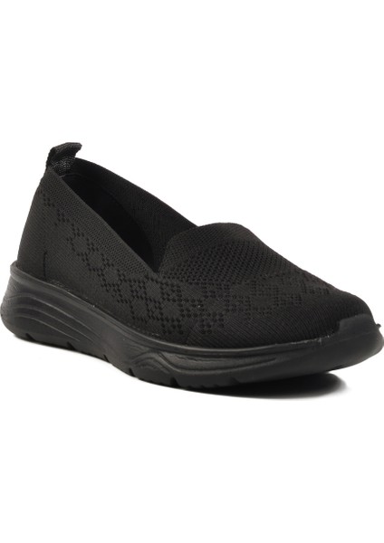 Siyah Hafif Triko Kadın Casual Ayakkabı 2410 Z modelleri