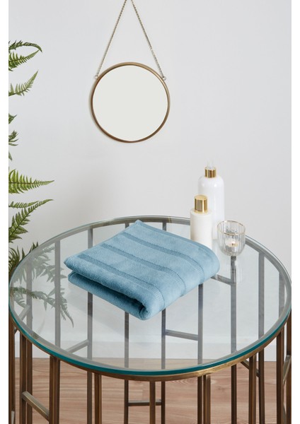 Organik Stripe El ve Yüz Havlusu 50X90 cm