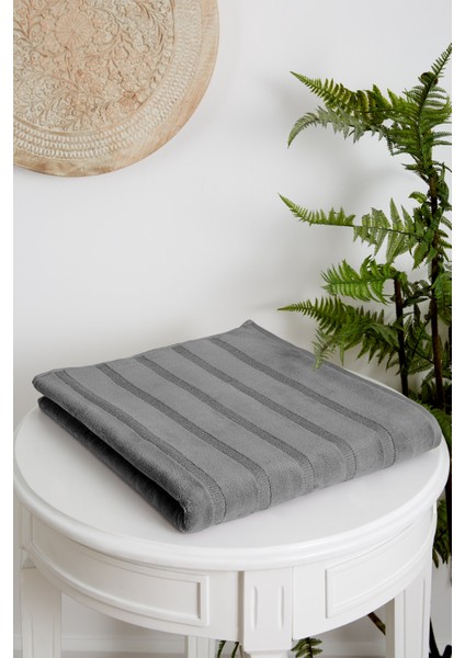 Organik Stripe Banyo Havlusu 90X150 cm