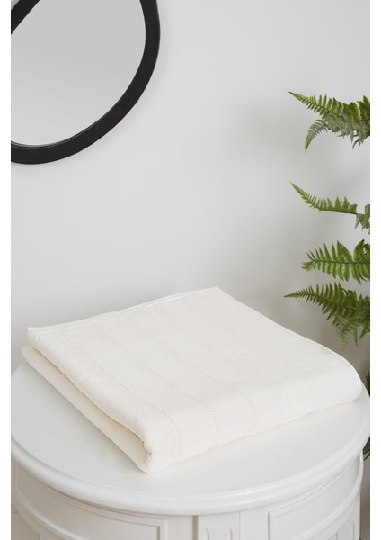 Organik Stripe Banyo Havlusu 90X150 cm