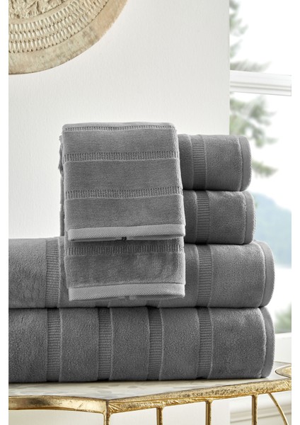 Organik Stripe Banyo Havlusu 90X150 cm modelleri