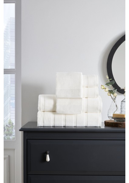 Organik Stripe Banyo Havlusu 90X150 cm