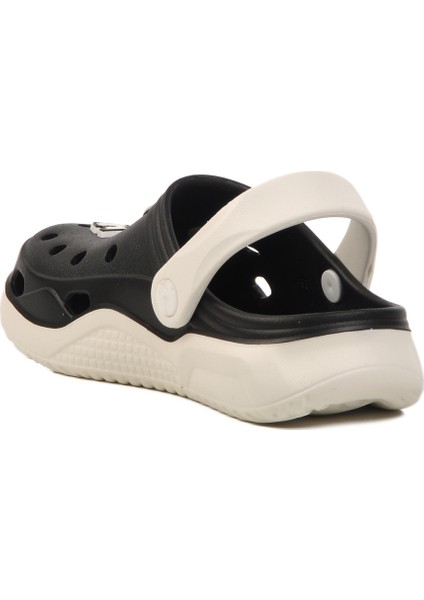 Siyah Beyaz Kız Çocuk Sabo Terlik Stella F fırsatları