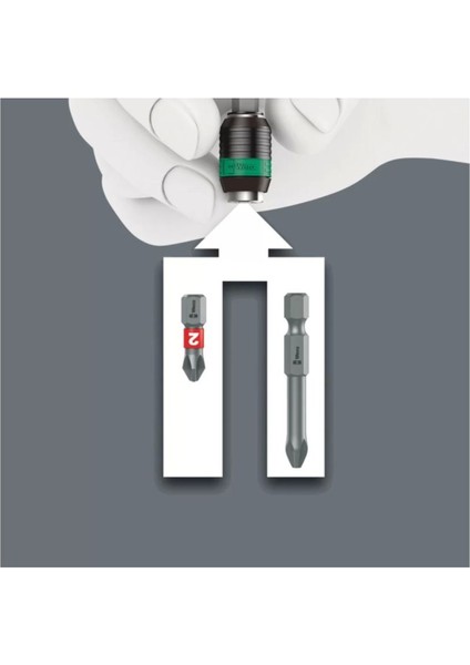 Tsrm 05052502001 889/4/1 K Rapidaptor Evrensel Uç Tutucu, 1/4 Inç x 50 mm Yeni Model 985448 indirimleri