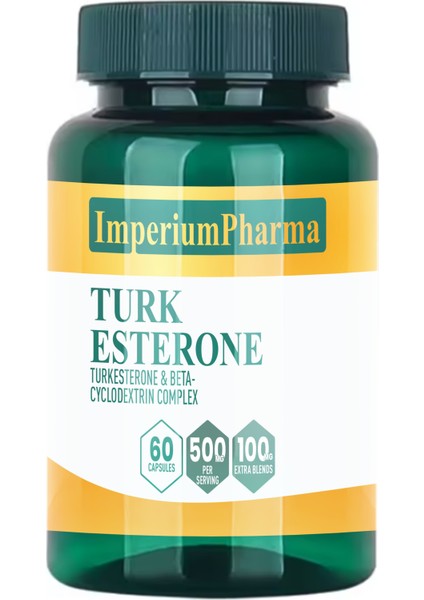 Turk Esterone Imperiumpharma 60 Kapsül