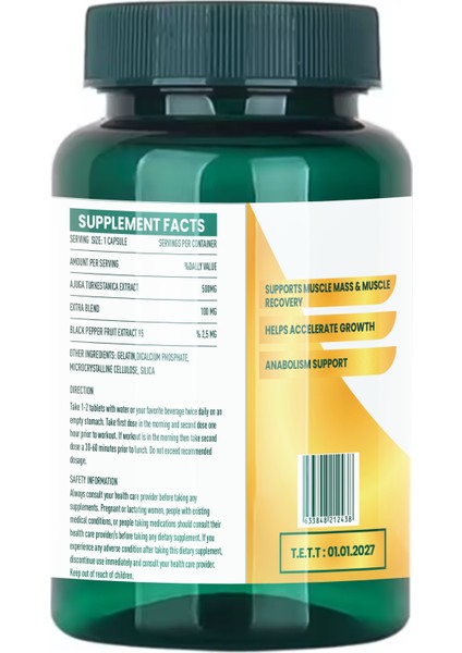 Turk Esterone Imperiumpharma 60 Kapsül fiyatları