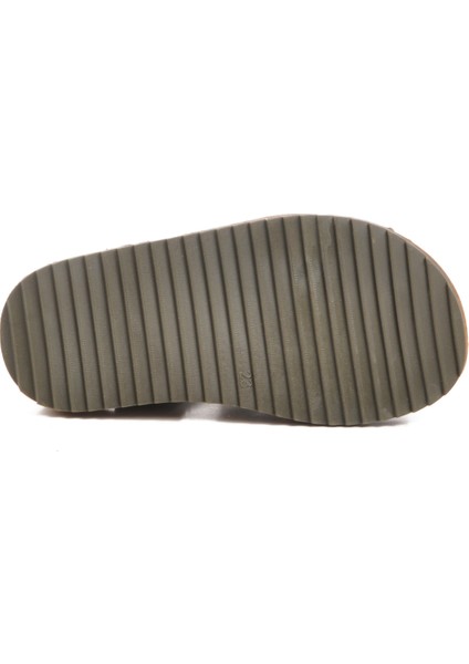Haki Bej Cırtlı Hafif Unisex Çocuk Sandalet 17370 B indirimleri