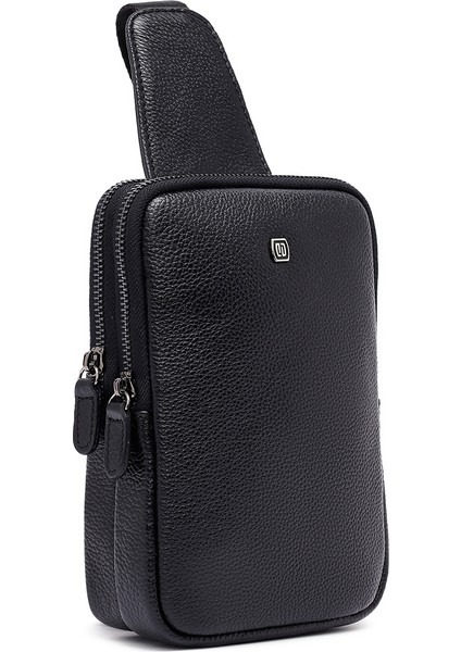 Erkek Siyah Mini Deri Çapraz Çanta 25SBD3533FT modelleri