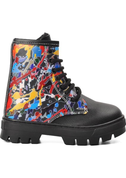 Siyah Unisex Çocuk Bot 2301001 P