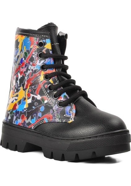 Siyah Unisex Çocuk Bot 2301001 P