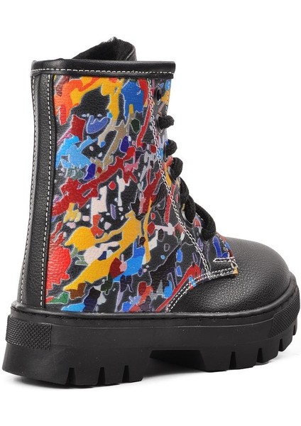 Siyah Unisex Çocuk Bot 2301001 P