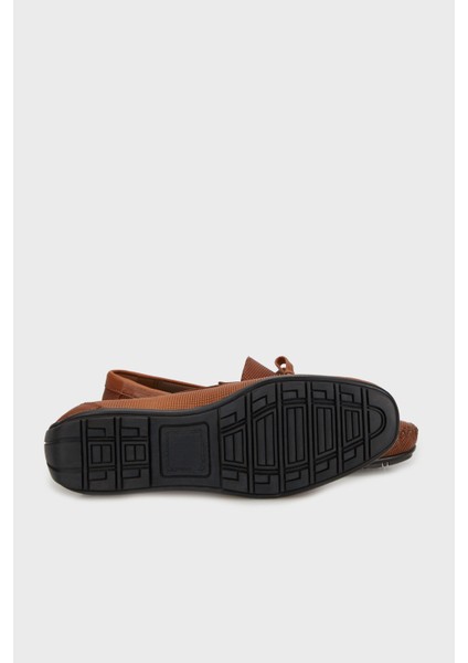 Hakiki Deri Fiyonk ve Dikiş Detaylı Loafer Ayakkabı Erkek Ayakkabı 1522561T2 fırsatları