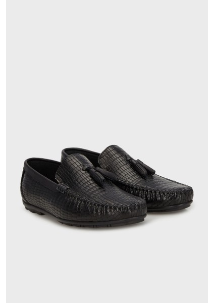 Hakiki Deri Püskül Detaylı Loafer Ayakkabı Erkek Ayakkabı 1528498S2 fiyatları