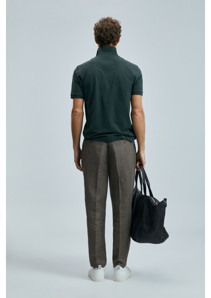 Logolu Pamuklu Comfort Fit Düğmeli Polo Yaka 2'li T Shirt Erkek T Shirt 111040206S2 fırsatları