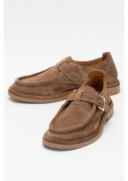 Kadın Comfort Casual Ayakkabı Gerçek Deri Rc 40228 Tütün
