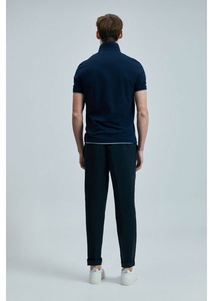 Logolu Pamuklu Comfort Fit Düğmeli Polo Yaka 2'li T Shirt Erkek T Shirt 111040206S2 indirimleri