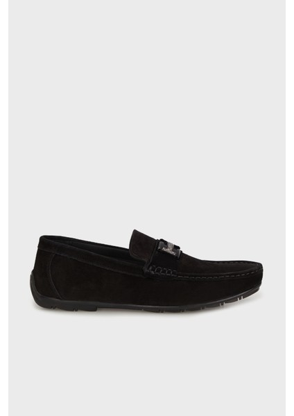Aksesuarlı Süet Loafer Ayakkabı Erkek Ayakkabı 15217344S3