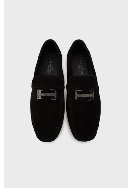Aksesuarlı Süet Loafer Ayakkabı Erkek Ayakkabı 15217344S3