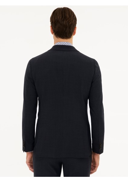 Erkek Lacivert Ex. Slim Fit Ceket 50219743-VR033