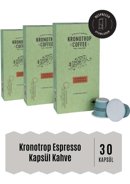 Kronotrop Kapsül Kahve Yeşil 55 gr x 3 Adet